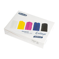Schmincke College Acrylic acrylverfset 5 × 75 ml, basiskleuren
