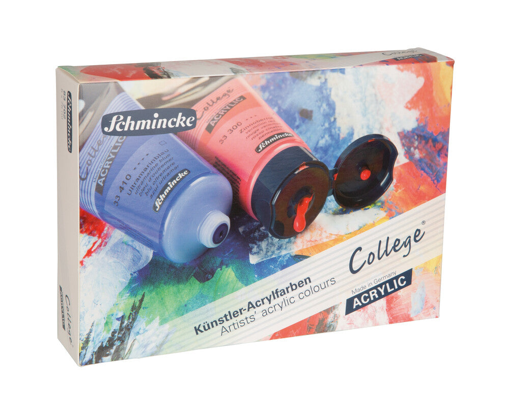 Schmincke College Acrylic acrylverfset 5 × 75 ml