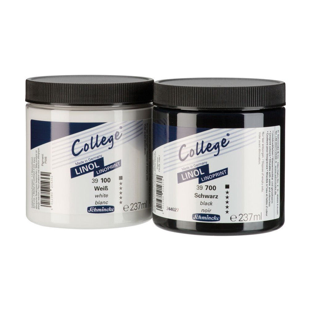 Schmincke College Linol drukinkt voor linosnede 237 ml