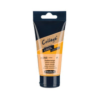 Schmincke College Linol drukinkt voor linosnede 75 ml – 250 Geeloranje