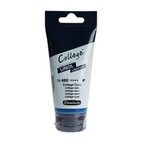 Schmincke College Linol drukinkt voor linosnede 75 ml – 480 College cyaan