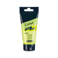 Schmincke College Linol drukinkt voor linosnede 75 ml – 840 Neongeel