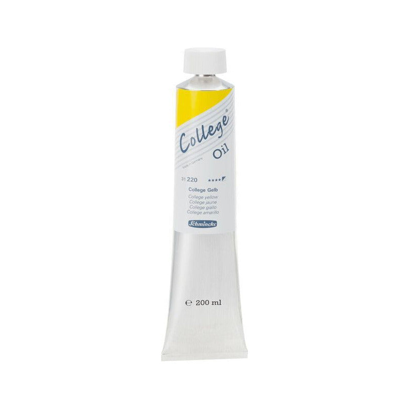 Schmincke College Oil olieverf 200 ml – 220 College geel