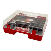 Schmincke lege kunststof box voor 37 flacons van 28 ml