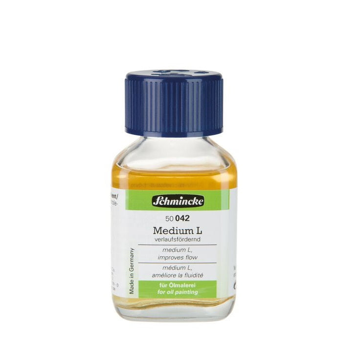 Schmincke Medium L voor olieverf 50 en 180 ml – afbeelding 3