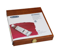Schmincke MUSSINI olieverf in houten kist, 10 × 35 ml