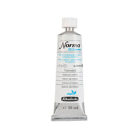Schmincke Norma Blue olieverf 35 ml – 114 Titaanwit
