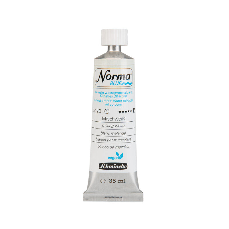 Schmincke Norma Blue olieverf 35 ml – 120 Mengwit