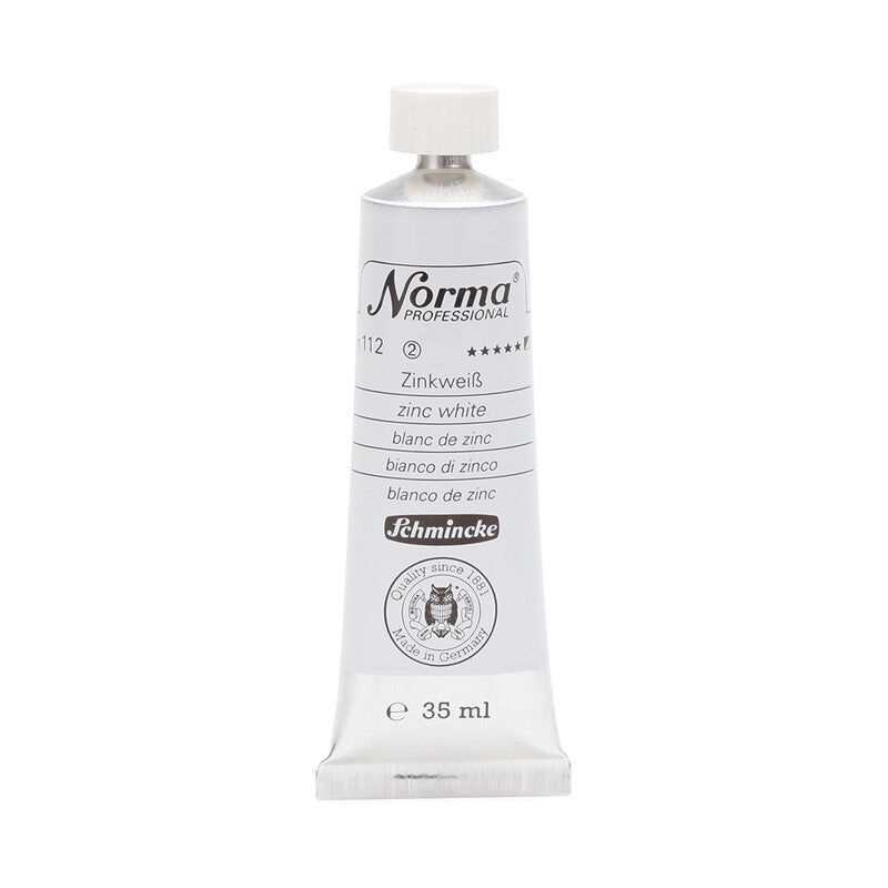 Schmincke Norma Professional olieverf 35 ml – 112 Zinkwit