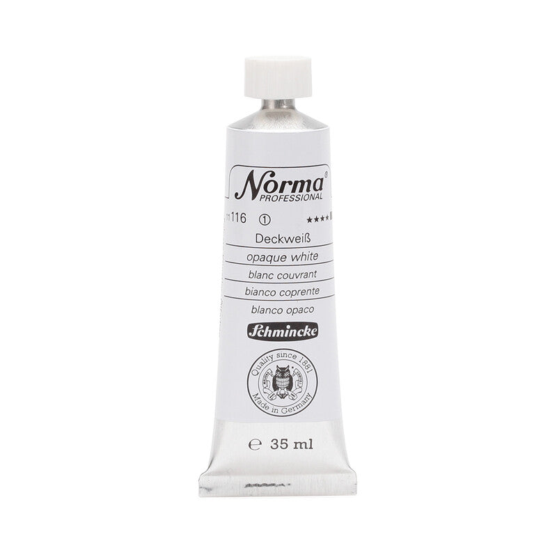 Schmincke Norma Professional olieverf 35 ml – 116 Dekkend wit