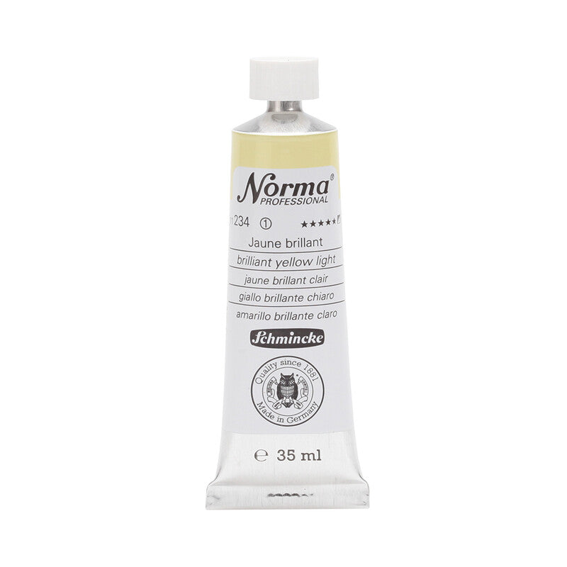 Schmincke Norma Professional olieverf 35 ml – 234 Briljantgeel licht