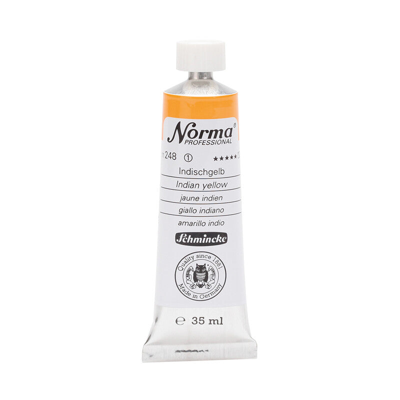 Schmincke Norma Professional olieverf 35 ml – 248 Indisch geel