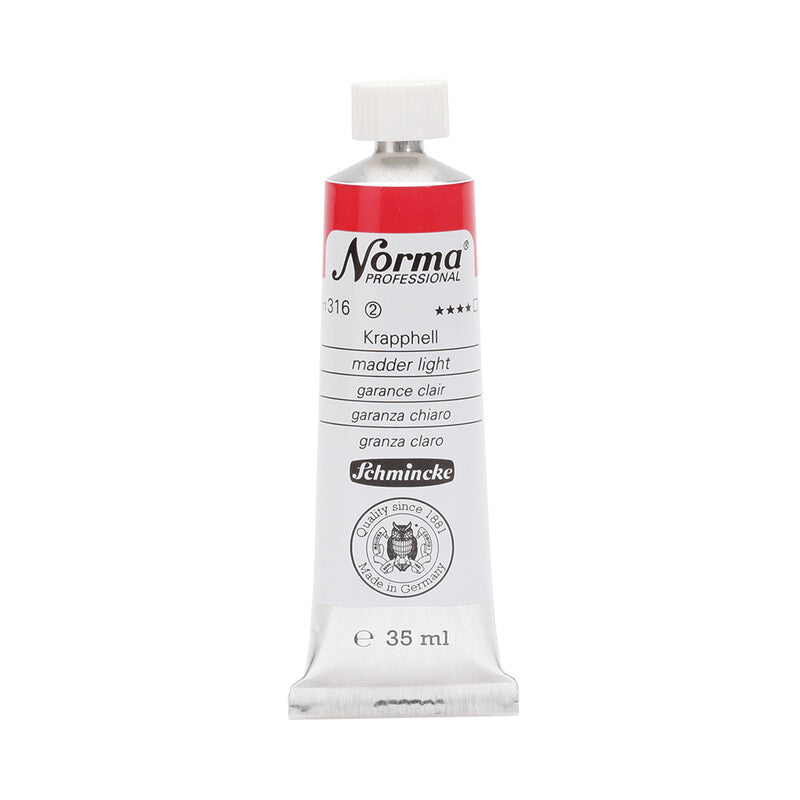 Schmincke Norma Professional olieverf 35 ml – 316 Krapplak licht