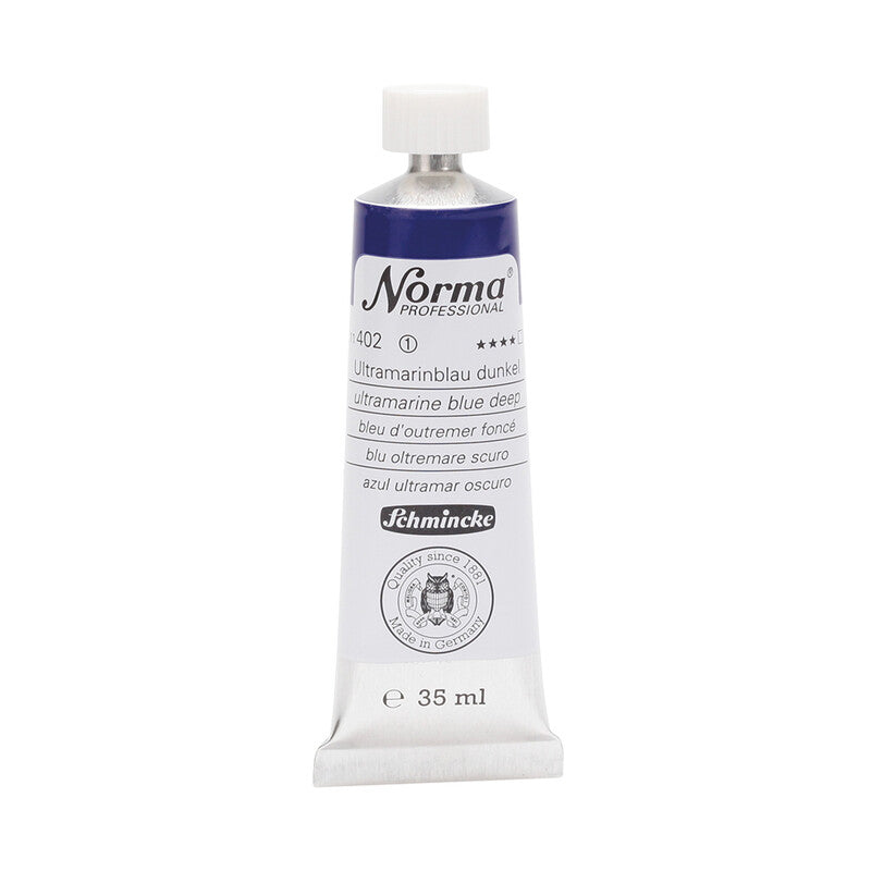 Schmincke Norma Professional olieverf 35 ml – 402 Ultramarijnblauw donker