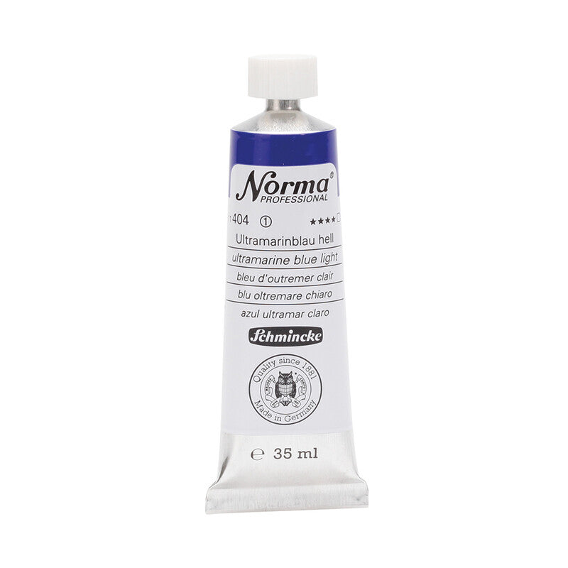 Schmincke Norma Professional olieverf 35 ml – 404 Ultramarijnblauw licht
