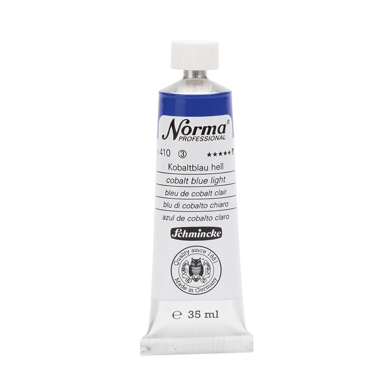 Schmincke Norma Professional olieverf 35 ml – 410 Kobaltblauw licht