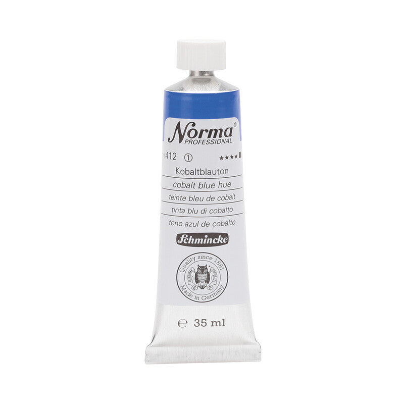 Schmincke Norma Professional olieverf 35 ml – 412 Kobaltblauw (imit.)