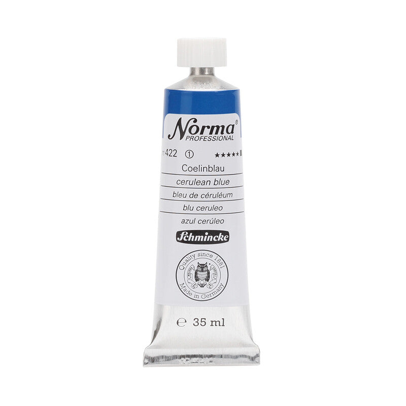Schmincke Norma Professional olieverf 35 ml – 422 Coeruleumblauw