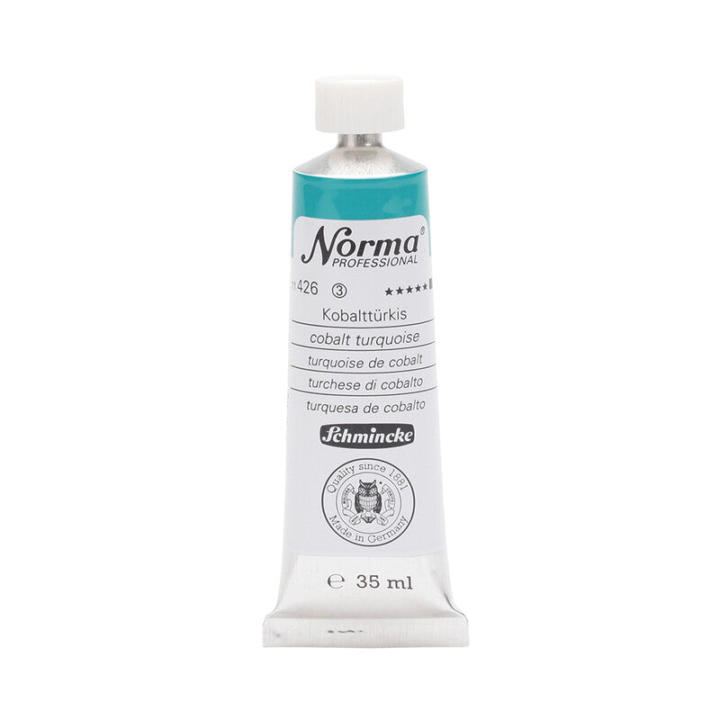 Schmincke Norma Professional olieverf 35 ml – 426 Kobaltturkoois
