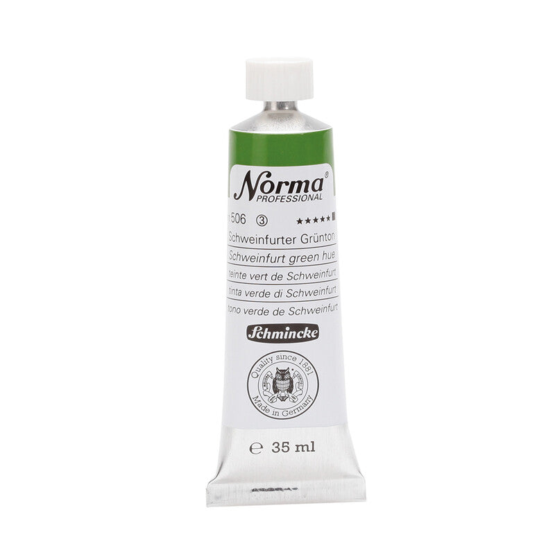 Schmincke Norma Professional olieverf 35 ml – 506 Schweinfurtergroen (imit.)