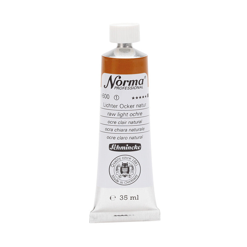 Schmincke Norma Professional olieverf 35 ml – 600 Oker naturel licht