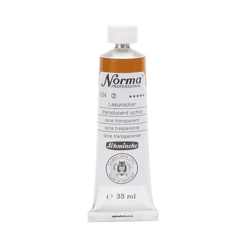 Schmincke Norma Professional olieverf 35 ml – 604 Transparante oker