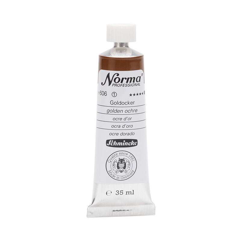 Schmincke Norma Professional olieverf 35 ml – 606 Gouden oker