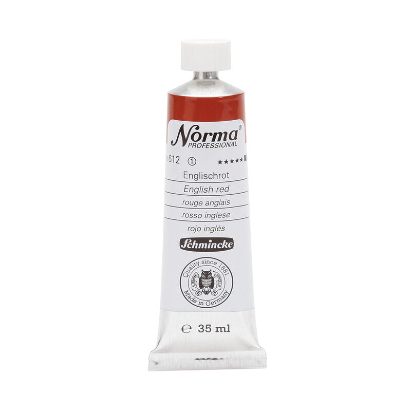 Schmincke Norma Professional olieverf 35 ml – 612 Engelsrood