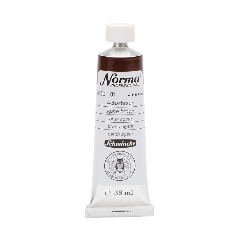 Schmincke Norma Professional olieverf 35 ml – 620 Agaatbruin