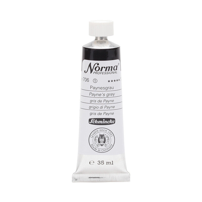 Schmincke Norma Professional olieverf 35 ml – 706 Payne’s grijs