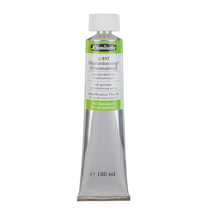 Schmincke Oil Primer witte grondverf op oliebasis, 120 ml