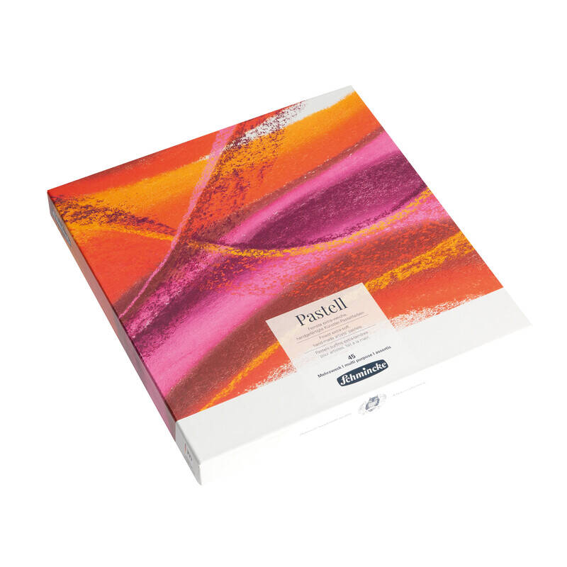 Schmincke pastelset, 45 stuks in kartonnen doos