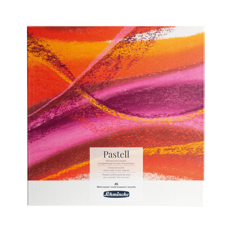 Schmincke pastelset, 45 stuks in kartonnen doos