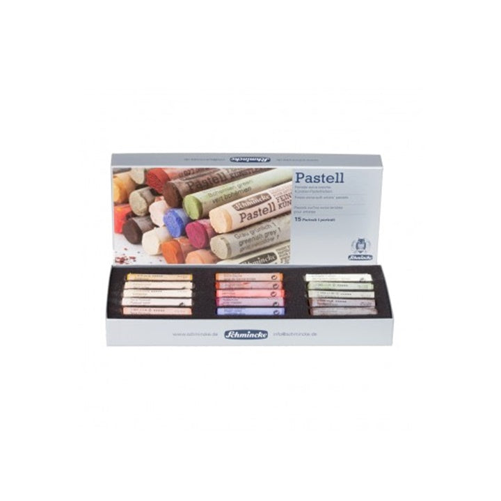 Schmincke PORTRAIT Soft Pastels, Set of 15 — image 1