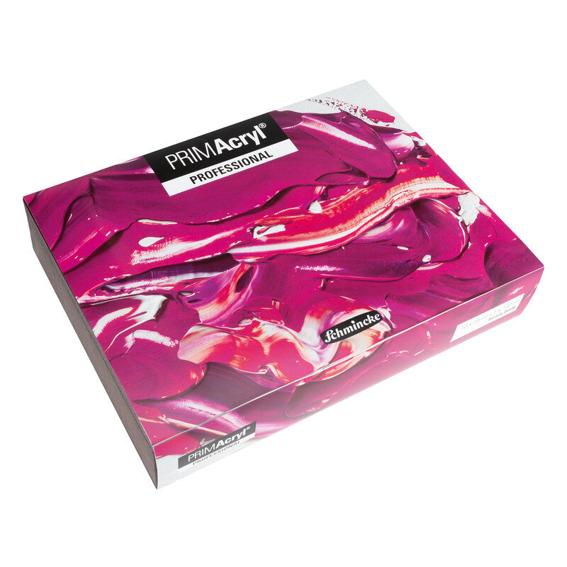 Schmincke PRIMAcryl acrylverfset in houten kist, 10 × 35 ml
