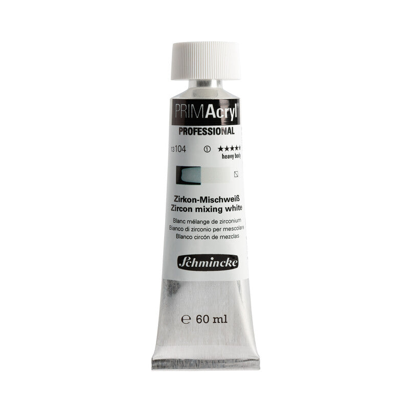 Schmincke PRIMAcryl Professional Acrylic Paint 60 ml – 104 Zircon mixing white