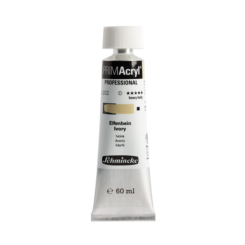 Schmincke PRIMAcryl Professional Acrylic Paint 60 ml – 202 Ivory