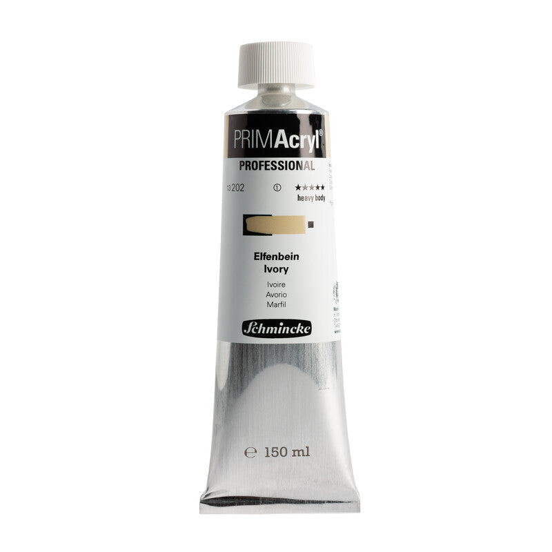 Schmincke PRIMAcryl Professional acrylverf 150 ml – 202 Ivoor