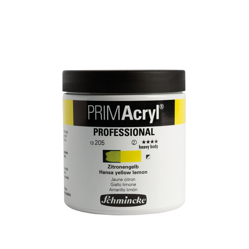Schmincke PRIMAcryl Professional acrylverf 237 ml – 205 Hansageel citroen