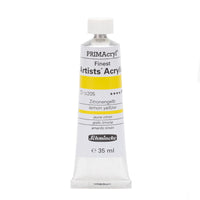 Schmincke PRIMAcryl Professional acrylverf 35 ml – 205 Hansageel citroen