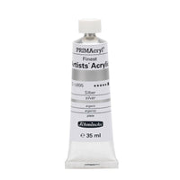 Schmincke PRIMAcryl Professional acrylverf 35 ml – 895 Zilver