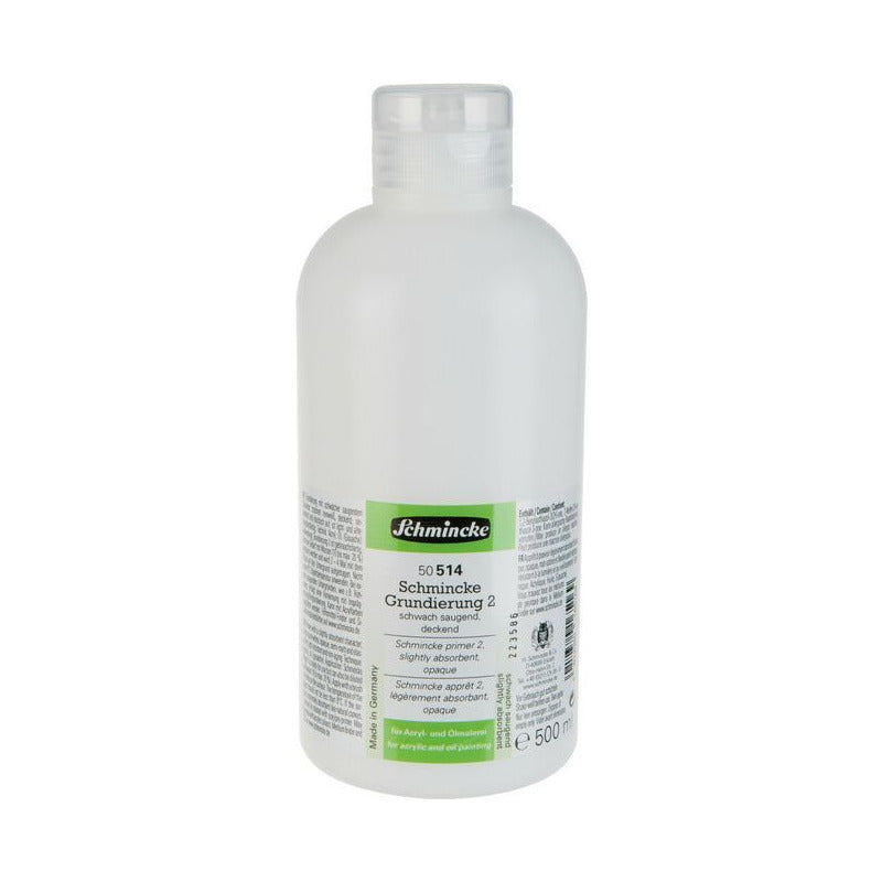 Schmincke primer 2, licht zuigende grondlaag 500 ml
