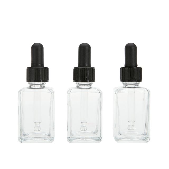 Schmincke set met 3 lege flesjes van 28 ml