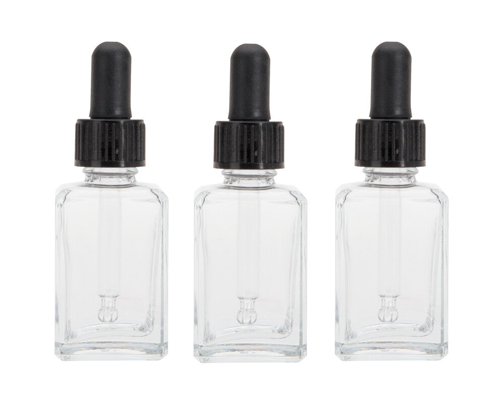 Schmincke set met 3 lege flesjes van 28 ml