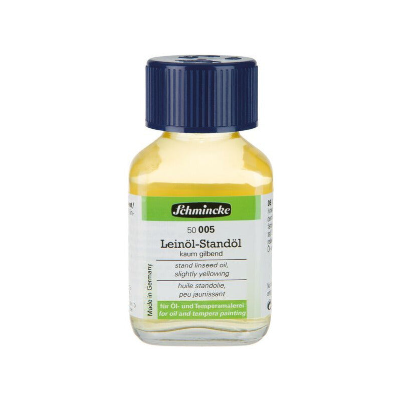 Schmincke standolie (Stand linseed oil), 60 en 200 ml