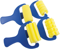 Schuimrollerset Pentart, 4 stuks