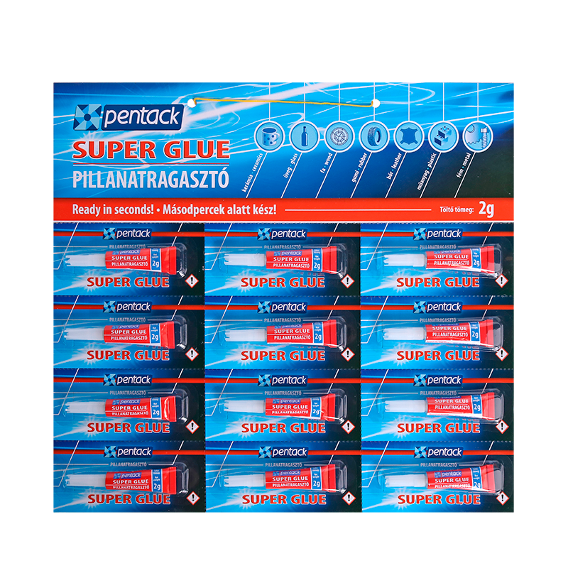 Secondelijm Pentart Pentack, 2 g of 3 g