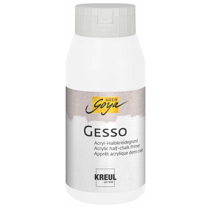 Gesso Kreul Solo Goya wit – 250, 750 of 2.500 ml – afbeelding 3