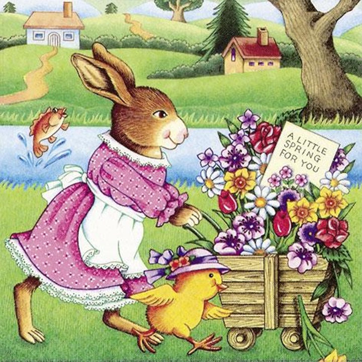 ARTMiE decoupageservet A little Spring for you, 33 × 33 cm