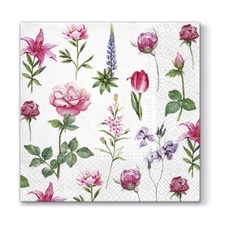 Decoupageservet Gaven van de tuin 33 × 33 cm